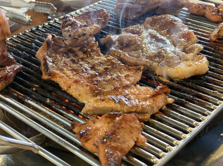  일산 풍산역 주차공간 넓은 모래내 소문난 갈비 맛집