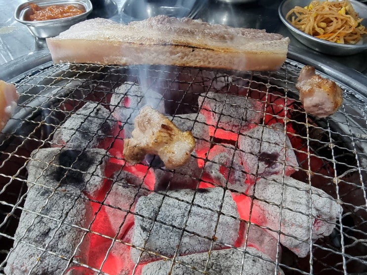 인천 논현동 맛집 꽃피는 산골 고기질이 대박
