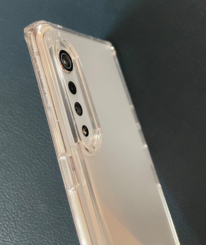 LG 벨벳 케이스 - 폰에 잘 맞고 손에 잡히는 느낌도 좋다│ 링케 퓨전 벨벳폰 케이스