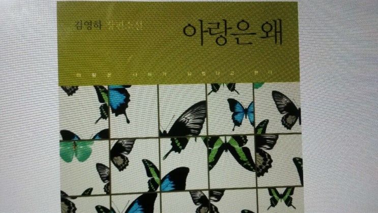  <아랑은 왜>-김영하 저, 소설 창작이란 이런 것! 문예 창작의 교재 같은 소설