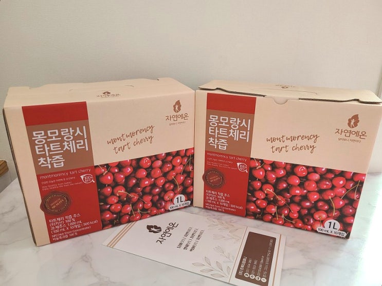 자연에온 몽모랑시 타트체리 착즙주스 자연에온 몽모랑시 타트체리 착즙주스