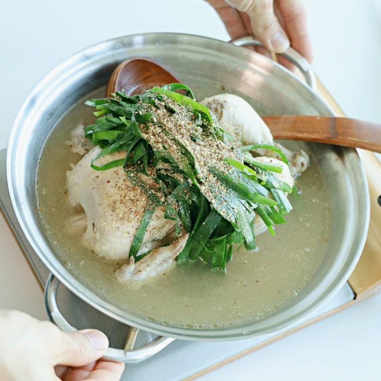  닭백숙 끓이는법 초복 보양식 닭한마리 레시피