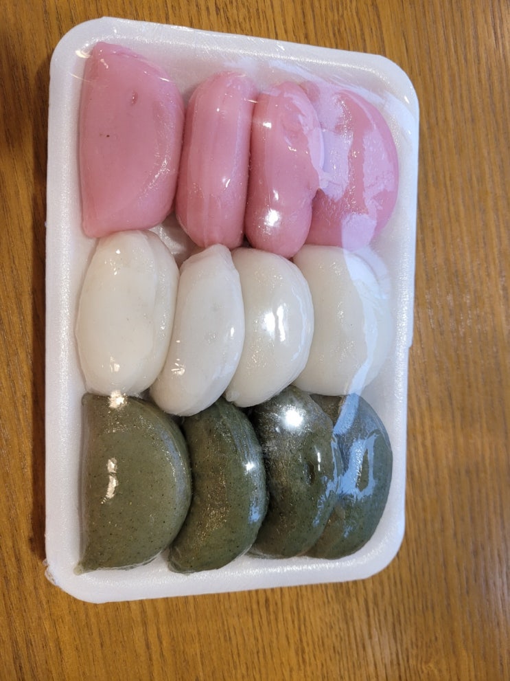  송편 꿀떡 꿀송편 가래떡 떡 모아 먹기