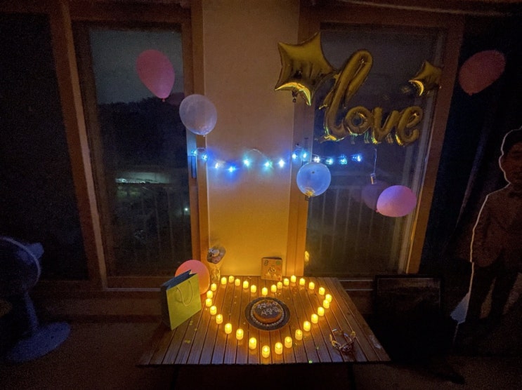  남편에게 생일 서프라이즈 받는 기분이란
