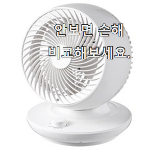 확실한 써큘레이터 상품 선택하니 웃음이 나오네요.