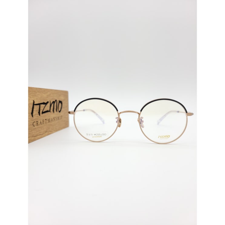 의외로 인기있는 ITZMO 10g 가벼운 티타늄 라운드 안경테 노벨 NOVEL C5 패션 마노모스 이츠모안경 ···