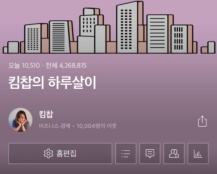  블로그 이웃 수 10,000명 달성, 블로그 운영방법에 대한 고찰
