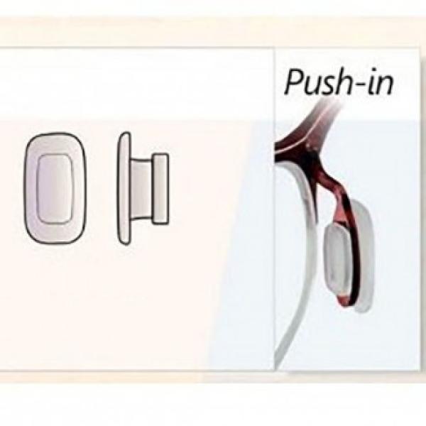 잘팔리는 7 푸쉬타입 실리콘 노즈 패드 안경 코받침 코패드 좋아요