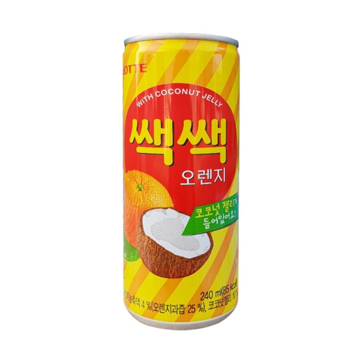 잘팔리는 롯데칠성 쌕쌕오렌지 240ml (30캔) 한박스, 단품 추천합니다