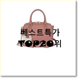  꼭 사고싶은 토트백 BEST 순위 TOP 20위