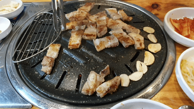  의정부 회룡역 맛집 논골집 삼겹살과 안창살 그리고 명태조림