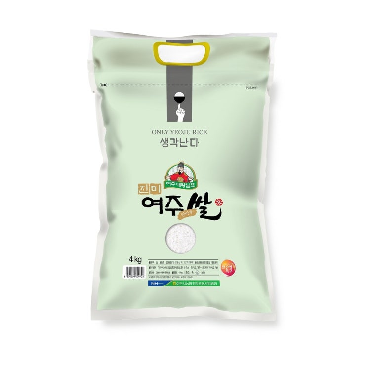 잘나가는 여주시농협 2020년 대왕님표 여주쌀, 4kg, 1개 좋아요 잘나가는 여주시농협 2020년 대왕님표 여주쌀, 4kg, 1개 좋아요