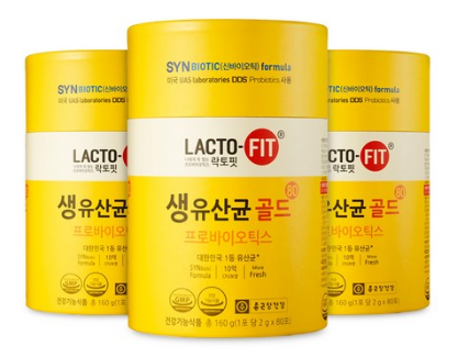  장건강, 락토핏 생유산균 골드 프로바이오틱스로 챙겨요!