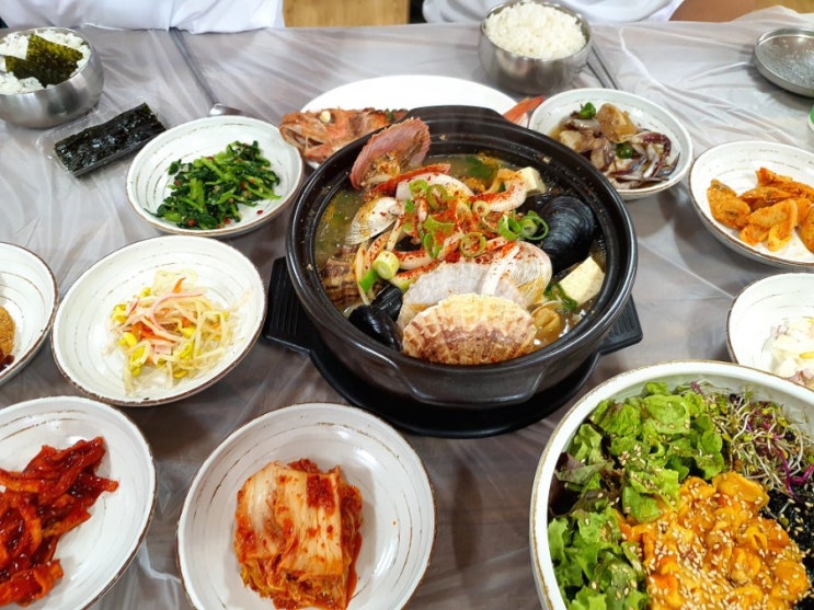  통영 이순신공원맛집 멍게비빔밥 맛있어!