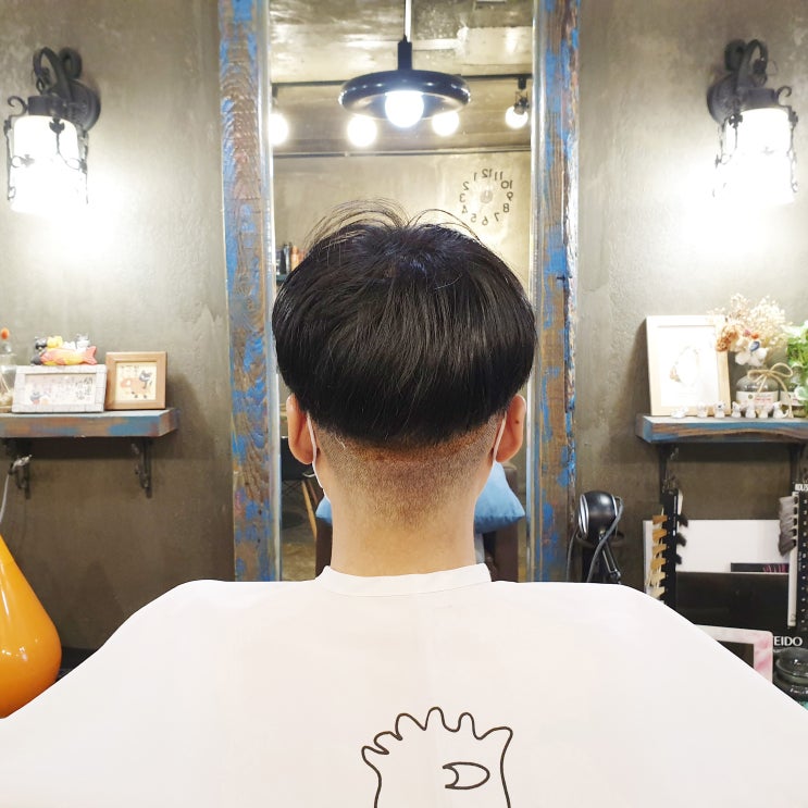 소프트 투블럭 상고 자연스럽게 커버할 수 있어요