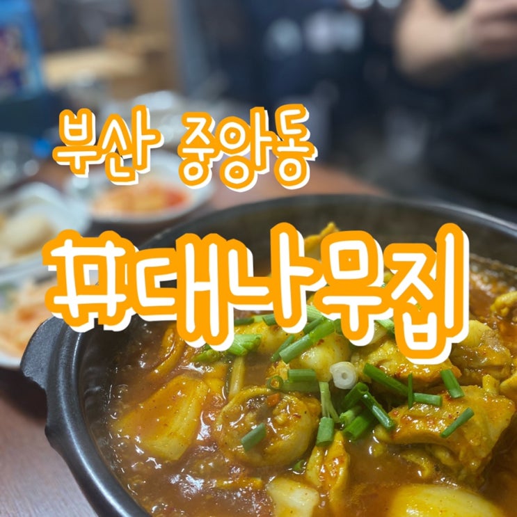 [부산 중앙동 맛집] 닭도리탕전문점 대나무집/ 카레맛 닭도리탕!!