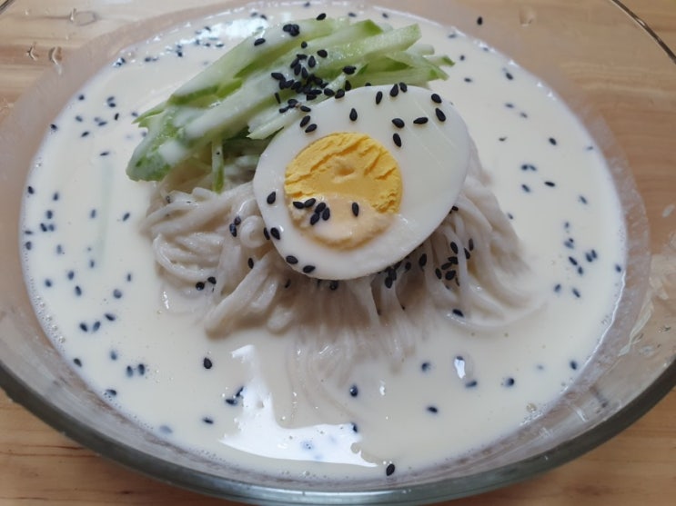  여름 별미 콩국수 만들기
