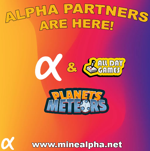  [파트너십발표!&게임&코인전송]알파(Alpha) 코인 모바일 무료채굴합시다!