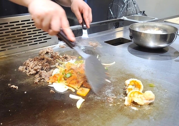  부산 서면 롯데백화점 맛집_ 대만 철판요리 카렌