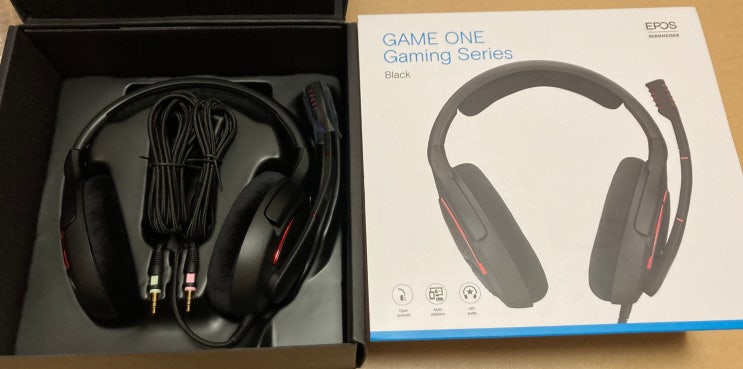 EPOS젠하이저 게이밍 헤드셋 GAME ONE 리뷰 EPOS젠하이저 게이밍 헤드셋 GAME ONE 리뷰