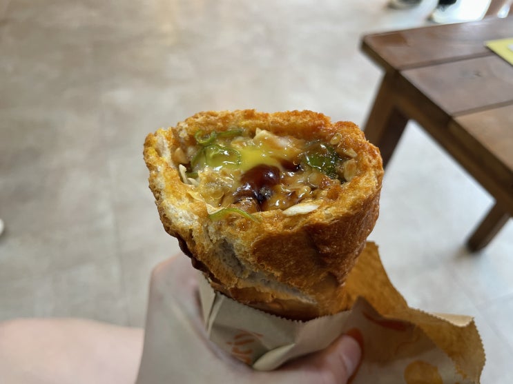  전주 한옥마을 이색 먹거리, 길거리야 바게트 버거 솔직 후기