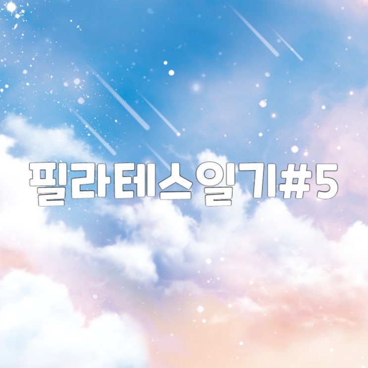  필라테스 5회차 일기