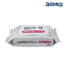 많이 찾는 크리넥스 안심 물티슈 60매(캡형) 의약외품, 5개 추천해요