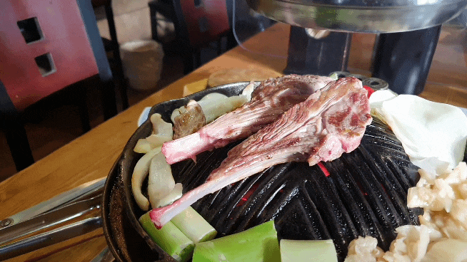  부천데이트 코스에 부천 징기스 양갈비 양고기 빼먹지 말기