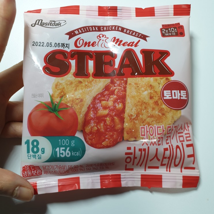 [맛있닭] 닭가슴살 한끼 스테이크 / 토마토