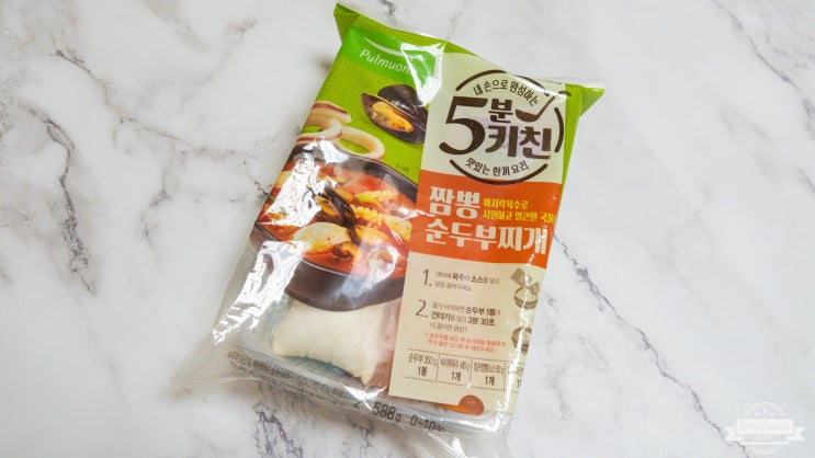  풀무원 5분키친 짬뽕 순두부찌개! 아쉬운 점도 있지만 먹을만하다.