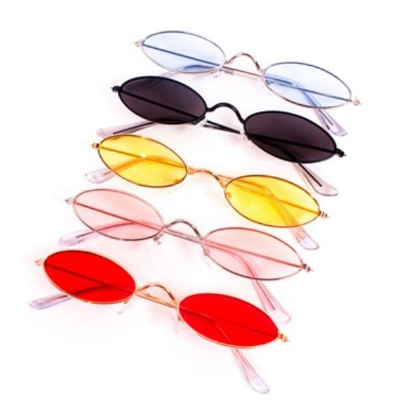 인기있는 핵인싸 선글라스 사이파이 5color 알작은 복고 안경 ···
