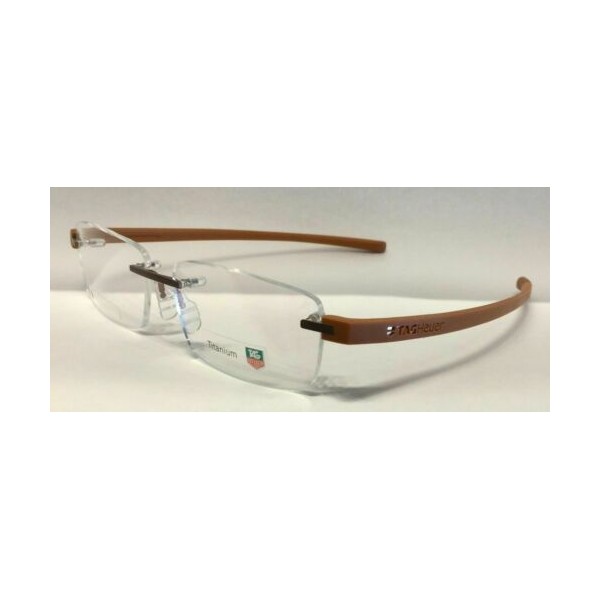 구매평 좋은 417475 / Authentic Tag Heuer TH3943 O 007 Mustard Rimless Eyeglasses ··· 구매평 좋은 417475 / Authentic Tag Heuer TH3943 O 007 Mustard Rimless Eyeglasses ···