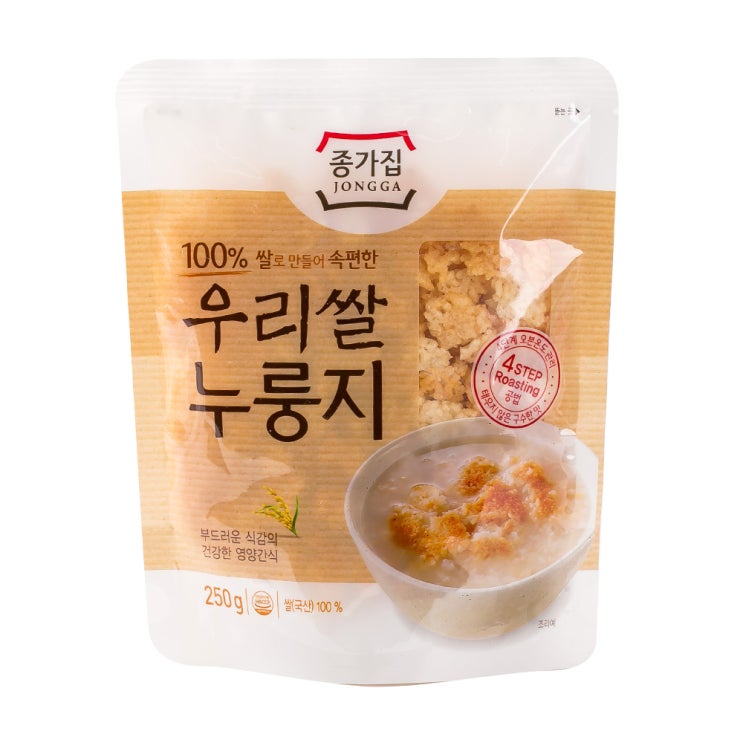 가성비 좋은 속편한 우리쌀 누룽지 250g X 10 영양간식 좋아요