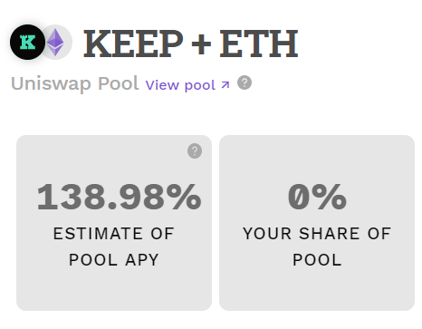 Keep Network 스테이킹 방법, 이율