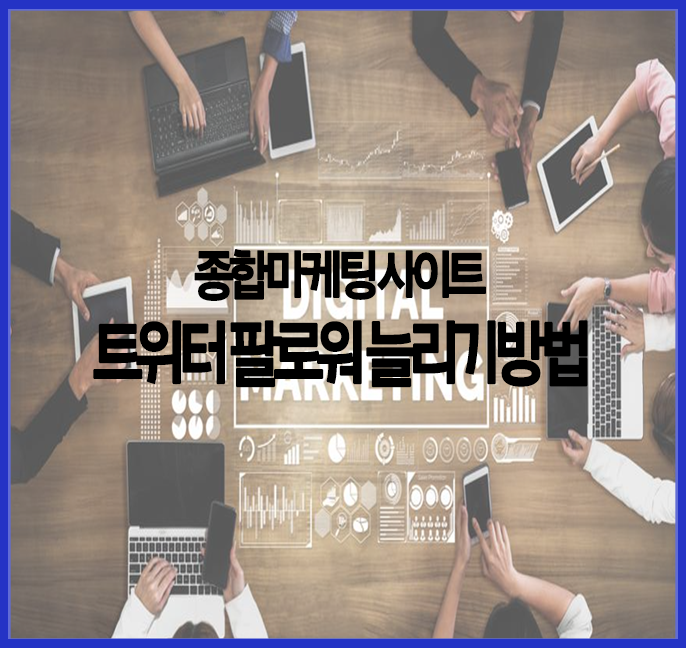  트위터 팔로워 늘리기 등 컴알못도 손쉬운 토탈 sns 관리 사이트 SNSEZ 사용법