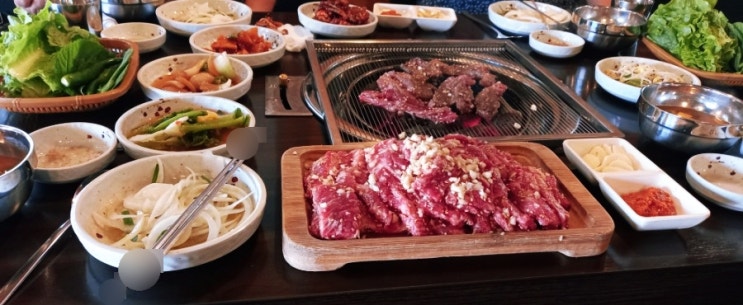  나주 우촌 양념 소갈비살 전문점 술마시기 좋은곳
