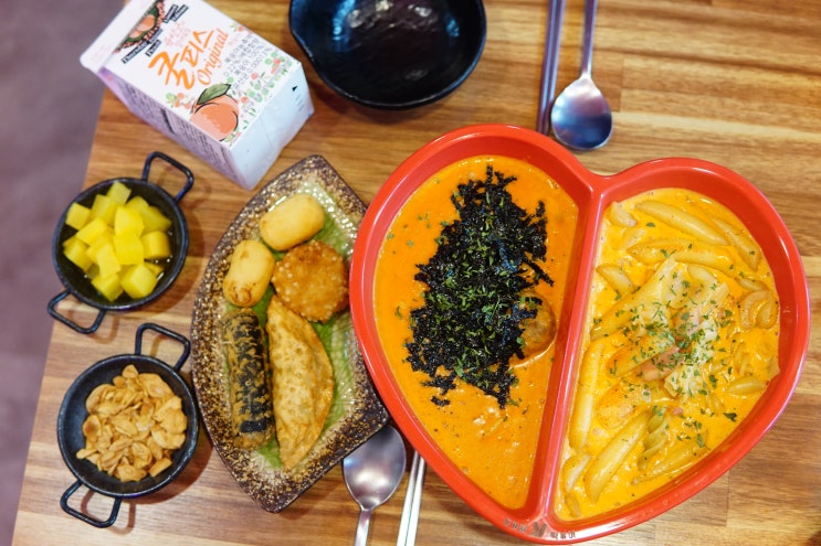  두가지떡볶이 성남점, 로제떡볶이 맛집