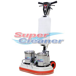 경서글로텍 SUPER CLEANER SUPER-24D(2모터브러쉬 마루광택기,마루세척기)