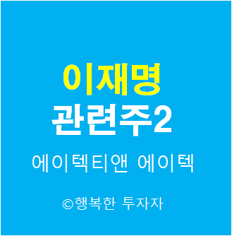  이재명 관련주 2 - 이재명 인맥주- 성남시장 관련주- 성남시 위치한 회사 관련주 - 대선후보 관련주