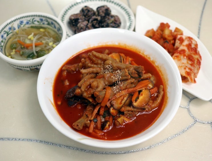  간편안주 국물닭발 푸디베어 홈술홈밥 맛있네