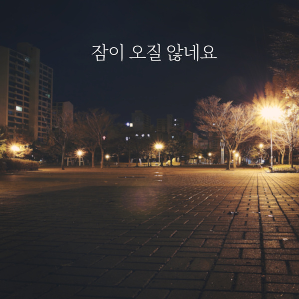  장범준 - 잠이 오질 않네요