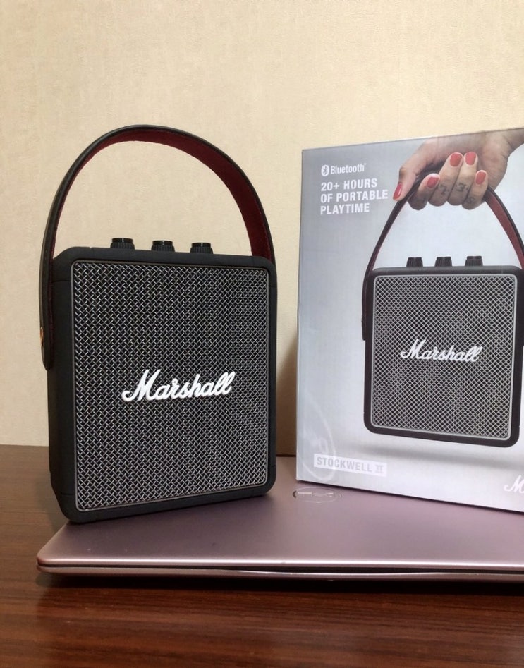 의외로 인기있는 Marshall EMBERTON 마샬 엠버튼 포터블 블루투스 스피커, 블랙 Stockwe 2세대 해외 버전 추천해요