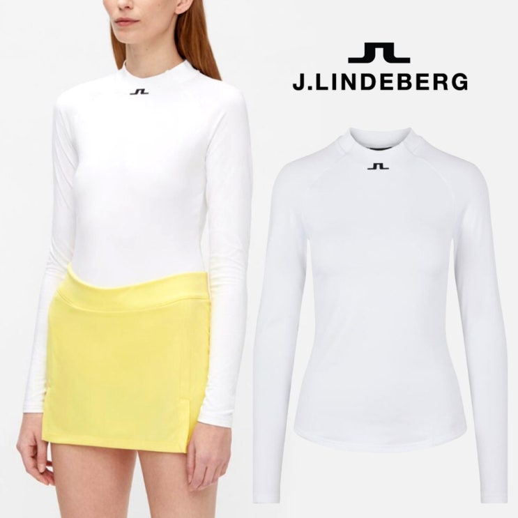 선택고민 해결 제이린드버그 ELEONORE 롱 슬리브 여성 골프 티셔츠 J.LINDEBERG ELEONORE LONG SLEEVE GOLF TOP (GWJT02569) ···