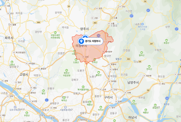  경기도 의정부시 분석