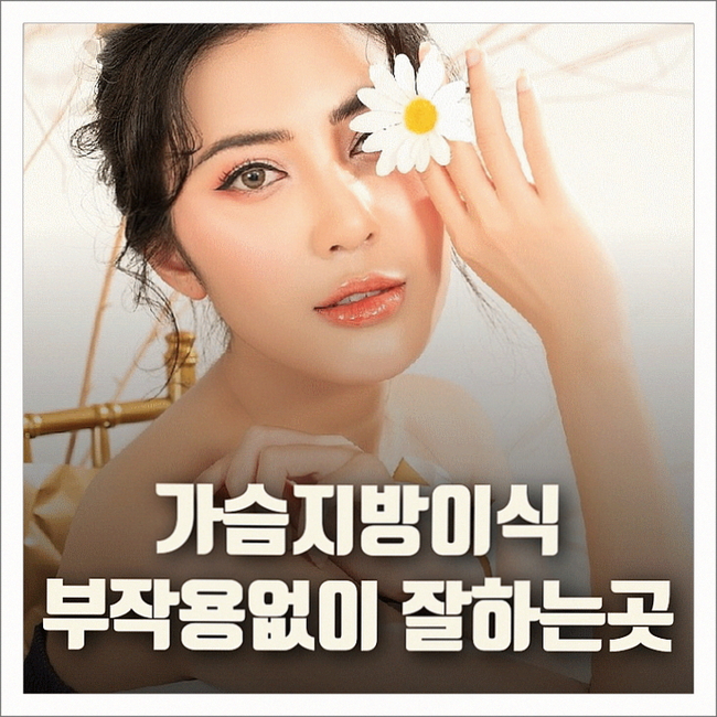  가슴지방이식 부작용없이 잘하는곳
