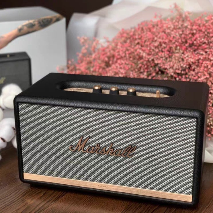 가성비 좋은 Marshall Acton 2마샬 액톤2 무선 블루투스 스피커 2세대 오디오 브라운 화이트 블랙, 스탠모어 블랙 2세 수입 1829 + 정부배급 ··· 가성비 좋은 Marshall Acton 2마샬 액톤2 무선 블루투스 스피커 2세대 오디오 브라운 화이트 블랙, 스탠모어 블랙 2세 수입 1829 + 정부배급 ···