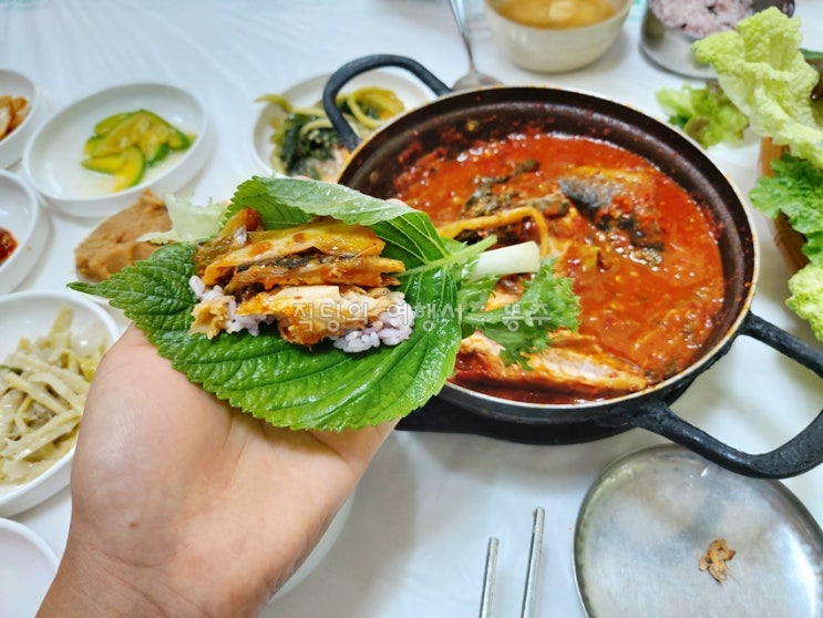  여수 먹거리 쌈밥거리 , 고등어 조림 여전하네요!