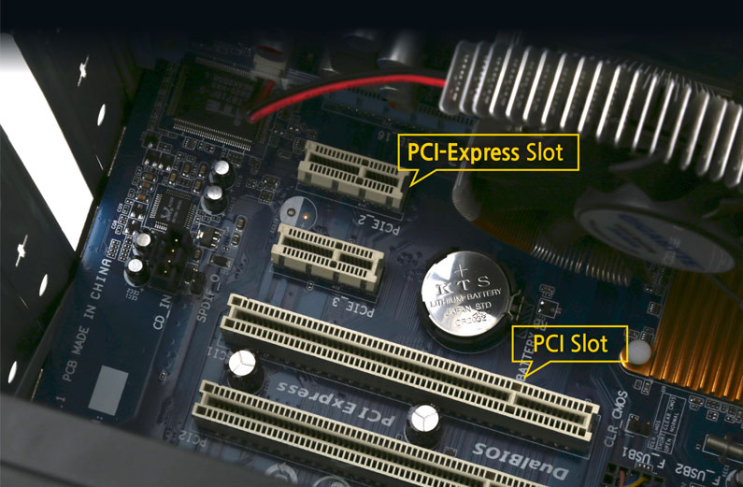  PCI Card 및 PCI-Express Card 컴퓨터 확장카드 PCI 및 PCI-e 카드 슬롯 확인