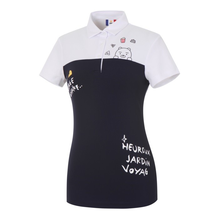 핵가성비 좋은 까스텔바작 골프 EU 여성 카카오프렌즈 반팔 티셔츠 BG9MTS728NY 추천합니다
