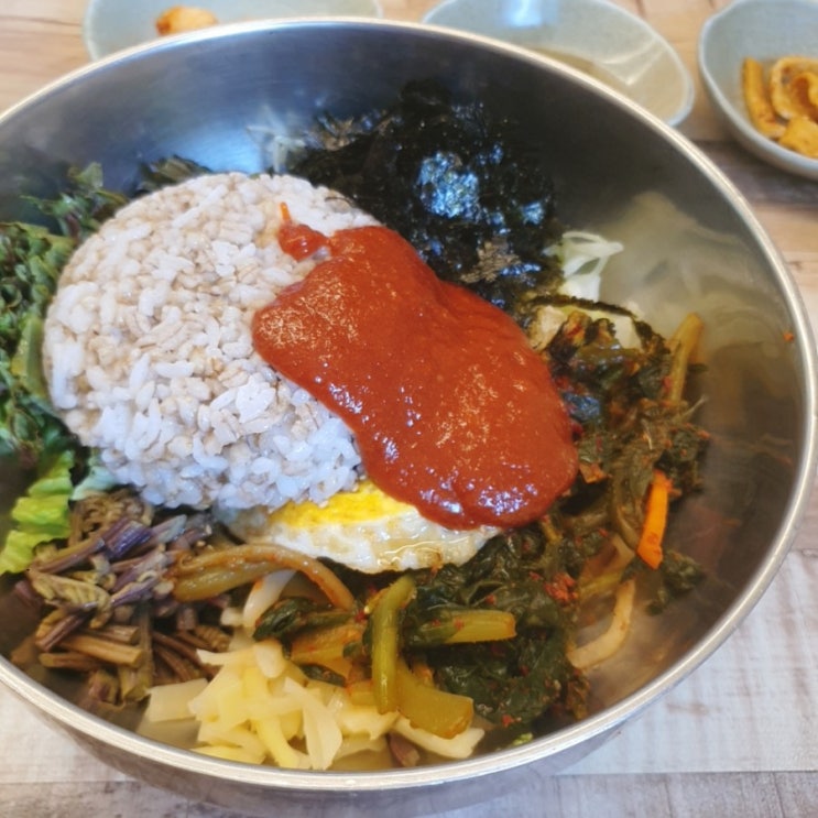  수유역 혼밥하기도 좋은 청량산 비빔밥맛집